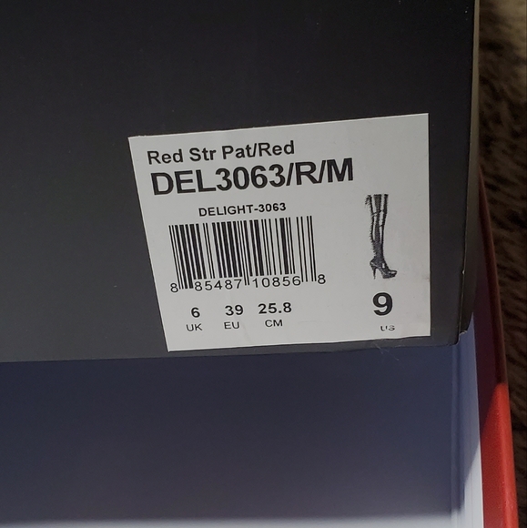 Pleaser Delight 3063 thigh high boots - Picture 4 of 6